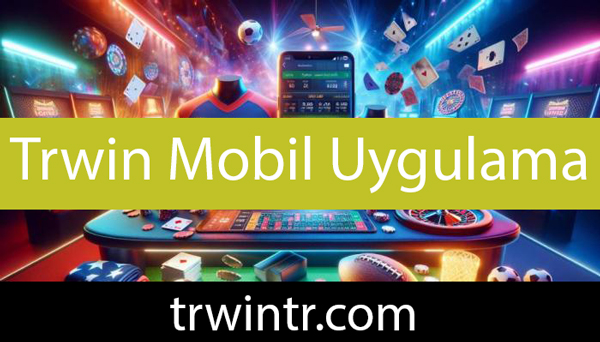 Trwin mobil uygulama üzerinden de hizmettedir.